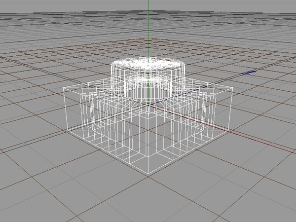 c4d lego brick - Lego brick 1x1x0,3 blue.c4d by David Croucher